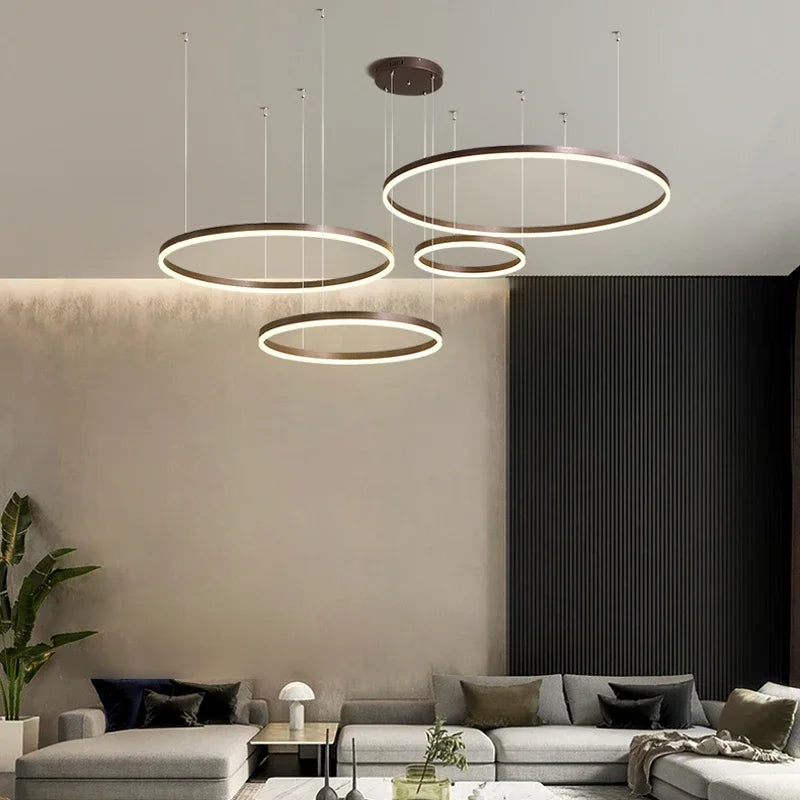 LED Ring Chandelier 5