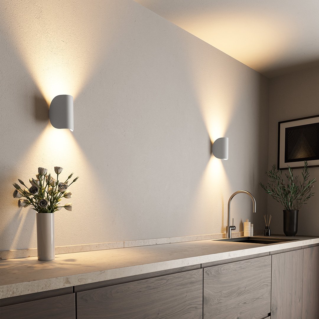 LED Wall Lamp Half Moon Adjustable