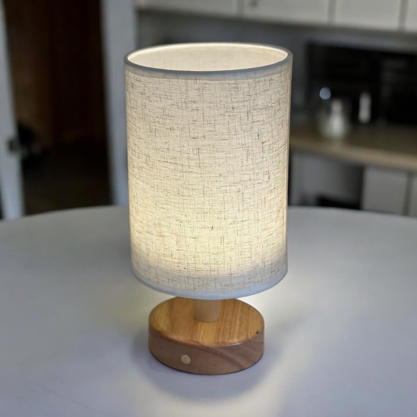 Linen Shade Cordless Lamp 4