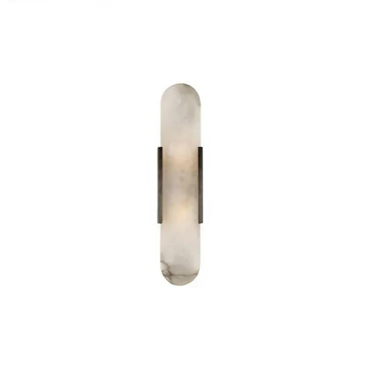 Modern Marble-Look Wall Lamp | Dimmable LED