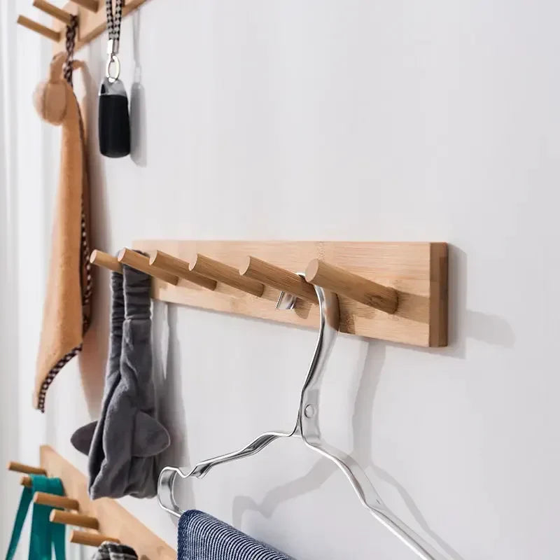 Bamboo Coat Rack 3