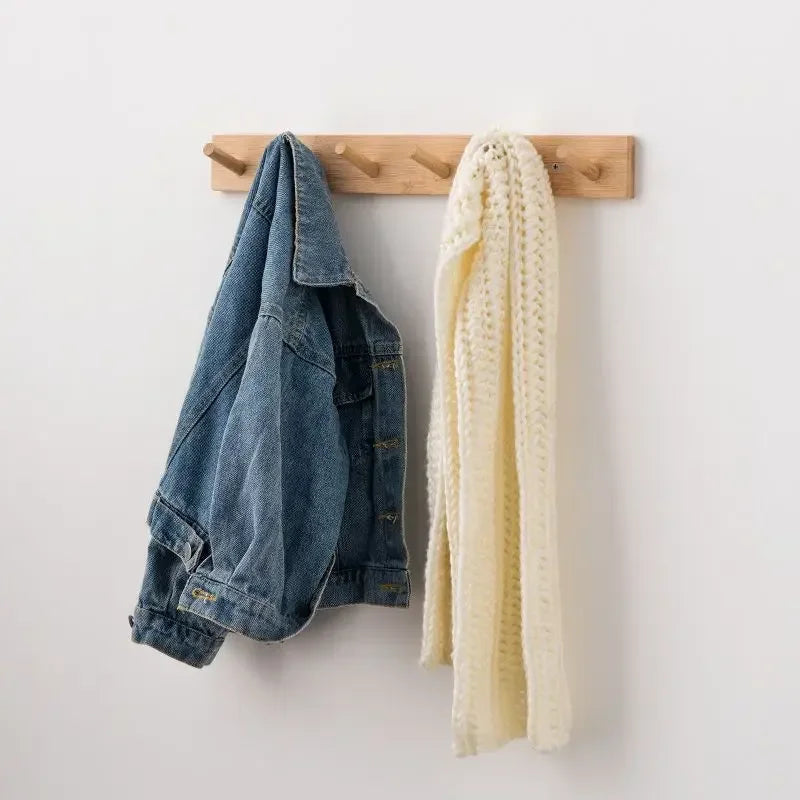 Bamboo Coat Rack 6