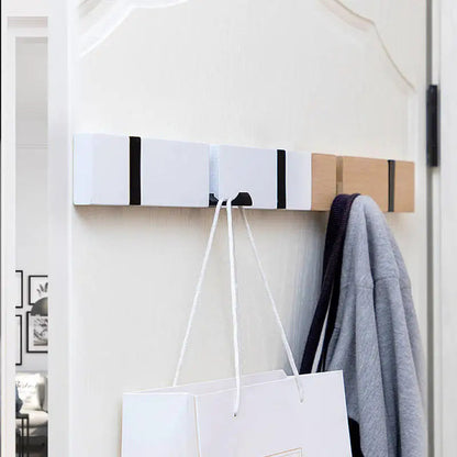 Bamboo Wall Coat Rack 2