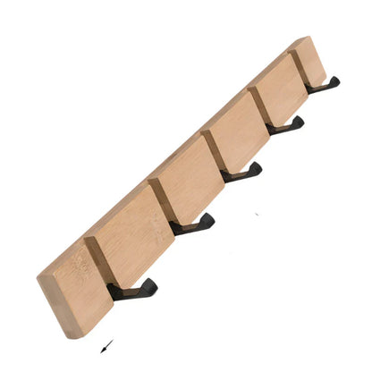 Bamboo Wall Coat Rack 9