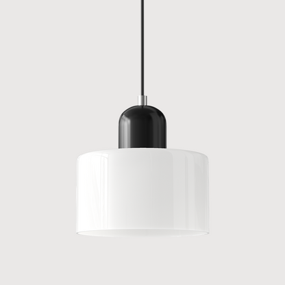 Bauhaus Glass Pendant Light | Adjustable Ceiling Lamp