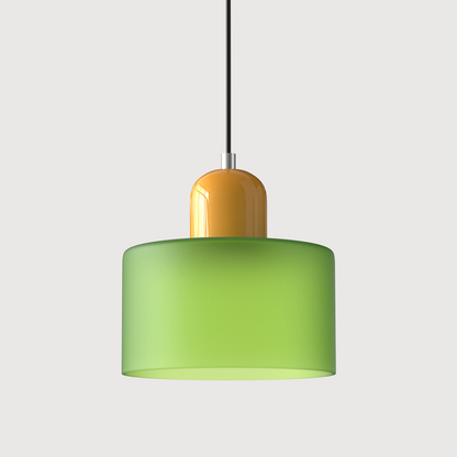 Bauhaus Glass Pendant Light | Adjustable Ceiling Lamp
