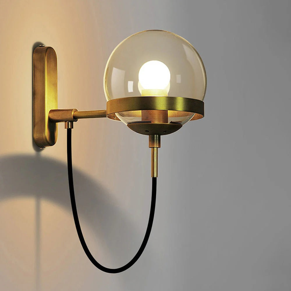 Glass Wall Sconce 1