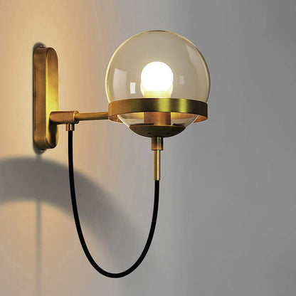 Glass Wall Sconce 1
