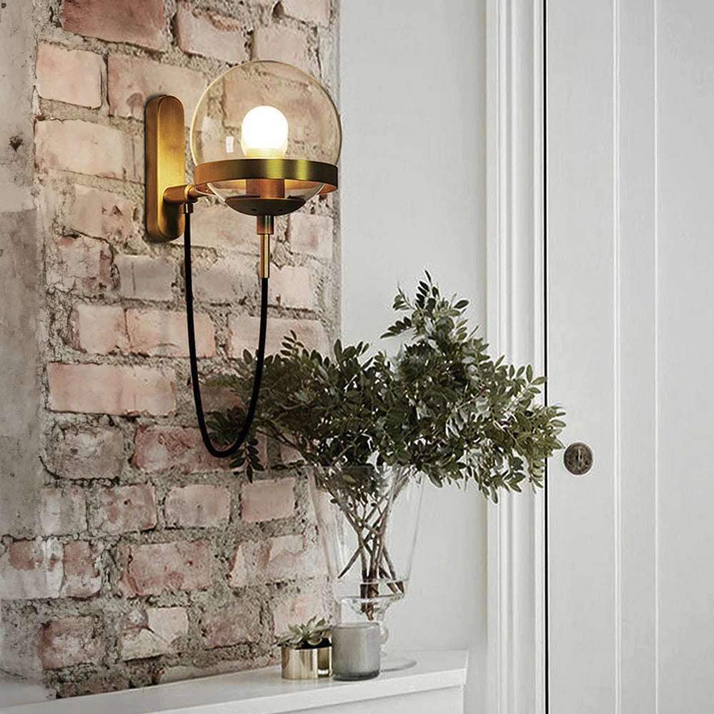 Glass Wall Sconce 4
