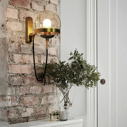Glass Wall Sconce 4