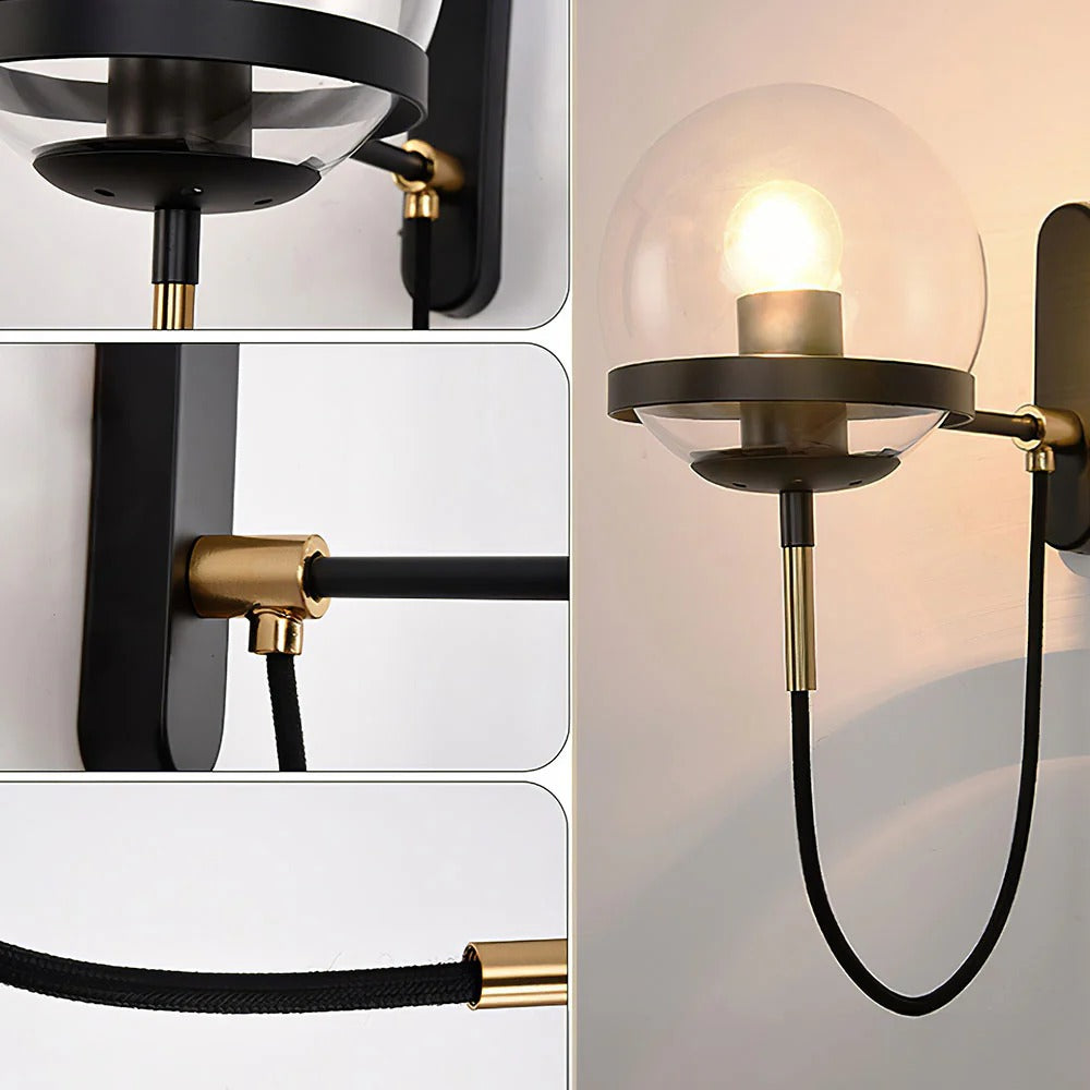 Glass Wall Sconce 5