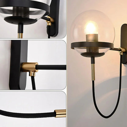 Glass Wall Sconce 5