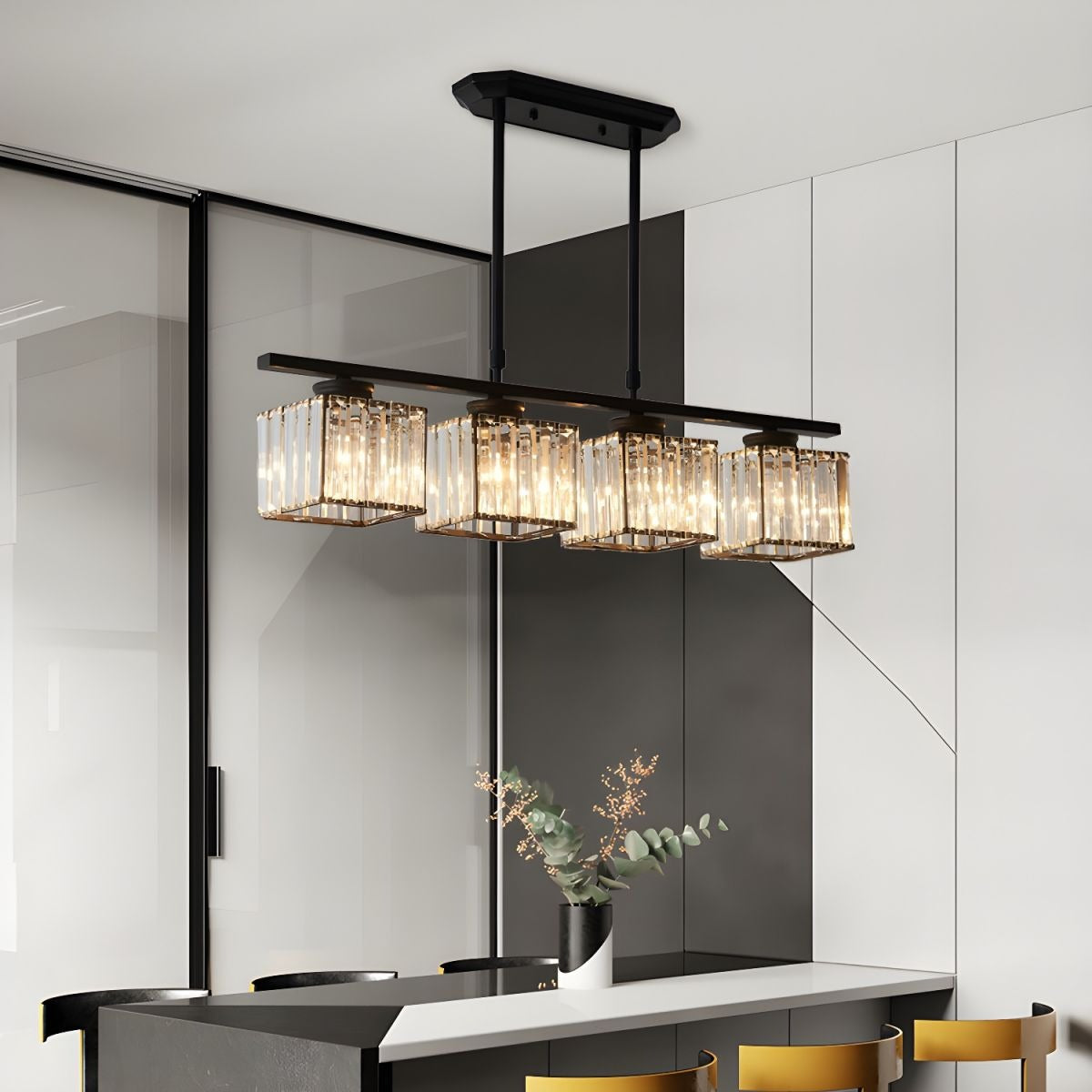 Gold Crystal Chandelier 3