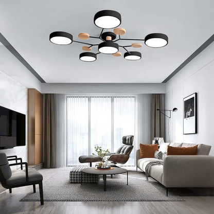 Iron LED Chandelier 10