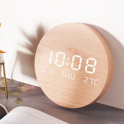 LED Digital Wall Clock 0