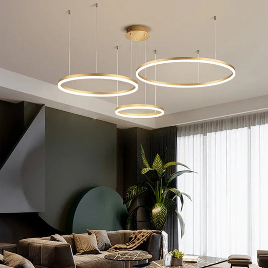 LED Ring Chandelier 0