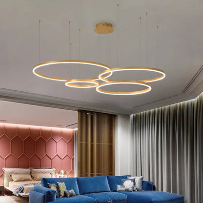 LED Ring Chandelier 3