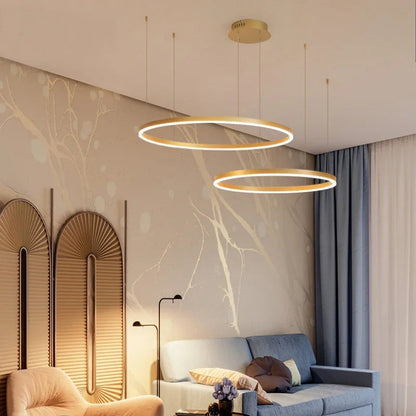 LED Ring Chandelier 4