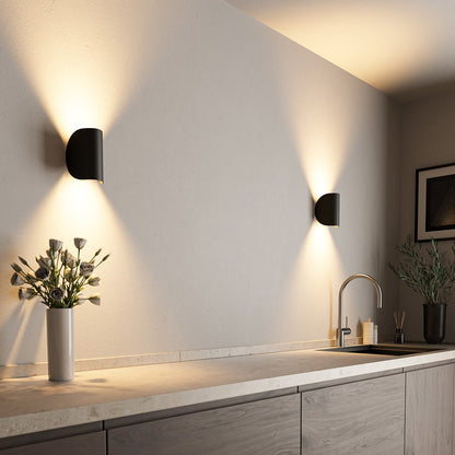 LED Wall Lamp Half Moon Adjustable