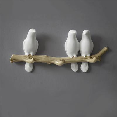 Metal Bird Coat Rack 3