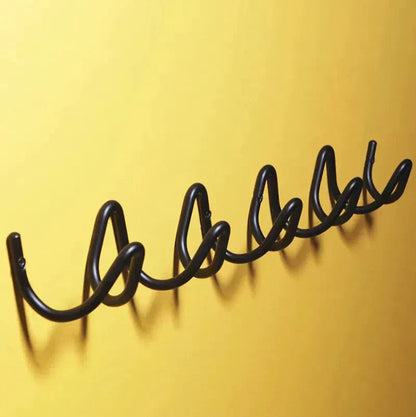 Metal Coat Rack Wall 2