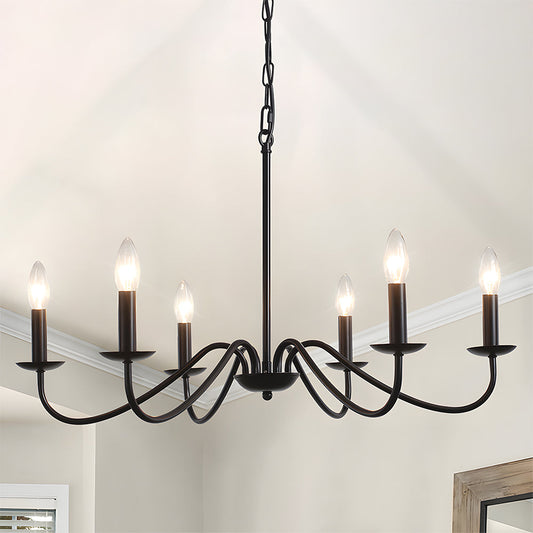 Modern Iron Chandelier
