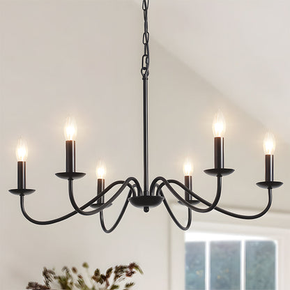 Modern Iron Chandelier