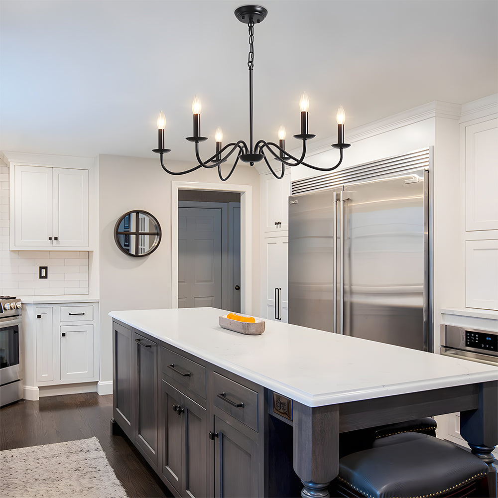 Modern Iron Chandelier