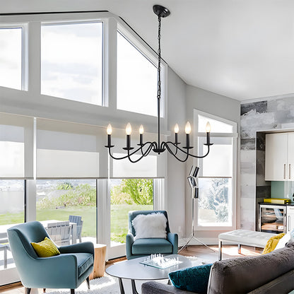 Modern Iron Chandelier