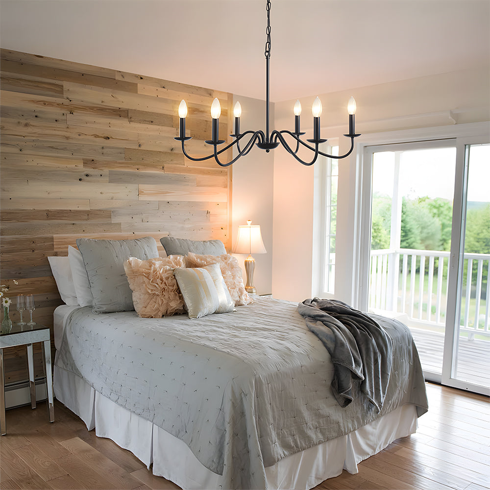 Modern Iron Chandelier