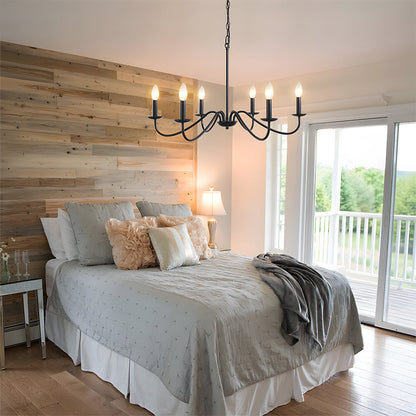Modern Iron Chandelier
