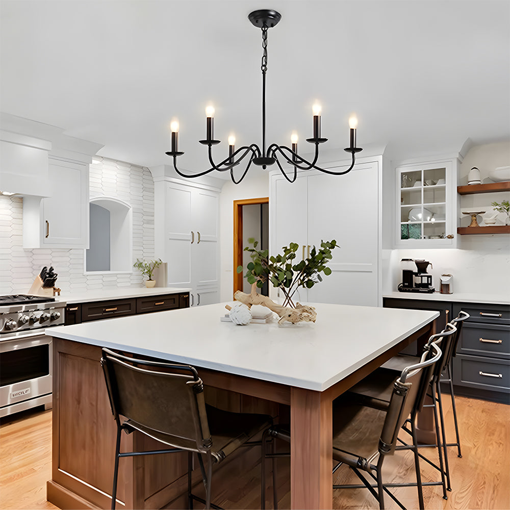 Modern Iron Chandelier