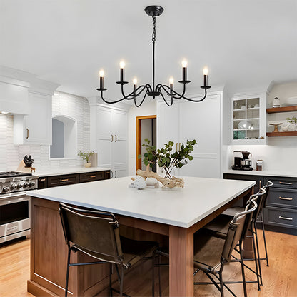 Modern Iron Chandelier