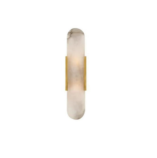 Modern Marble-Look Wall Lamp | Dimmable LED
