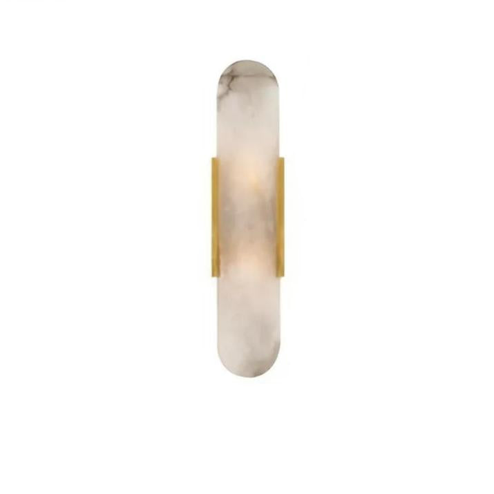 Modern Marble-Look Wall Lamp | Dimmable LED