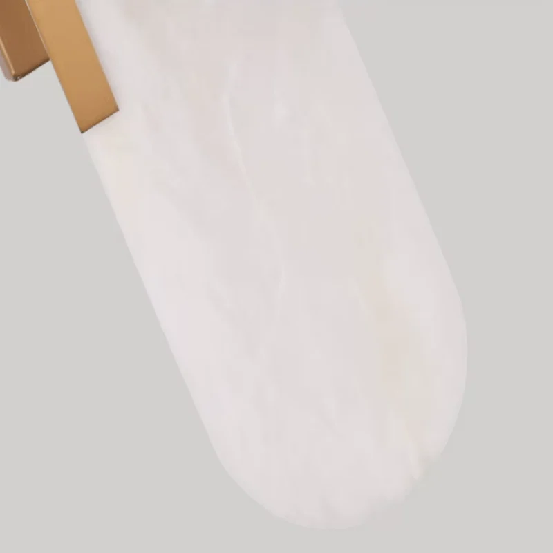 Modern Marble-Look Wall Lamp | Dimmable LED