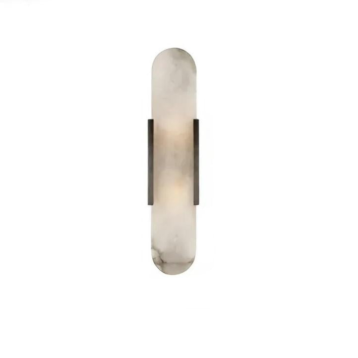 Modern Marble-Look Wall Lamp | Dimmable LED