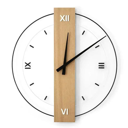 Oak Wall Clock 0