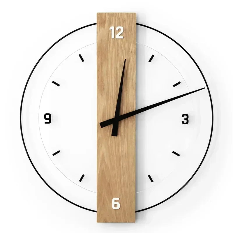 Oak Wall Clock 1