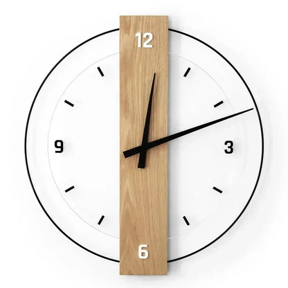 Oak Wall Clock 1