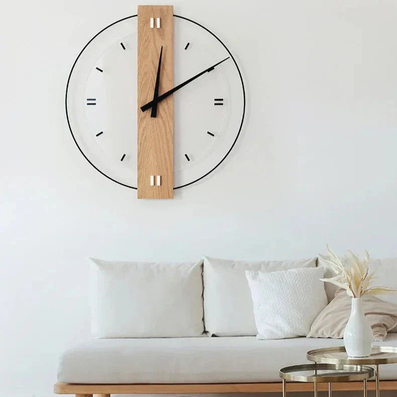 Oak Wall Clock 2