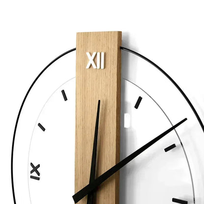 Oak Wall Clock 7