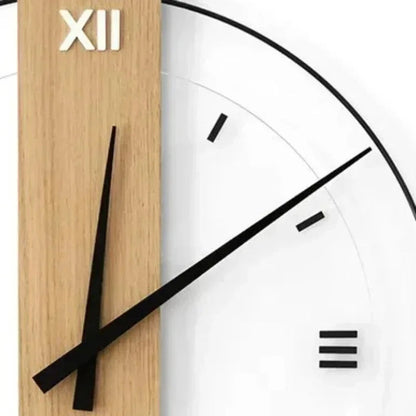 Oak Wall Clock 8