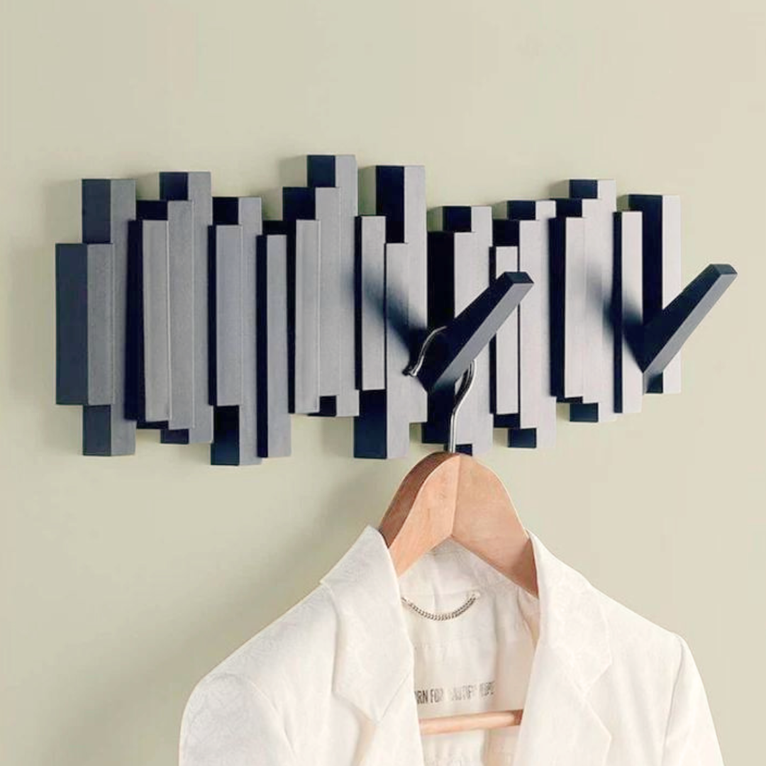Piano-Style Coat Rack 1