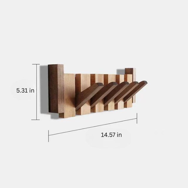Piano Wall Mounted Coat Rack 8