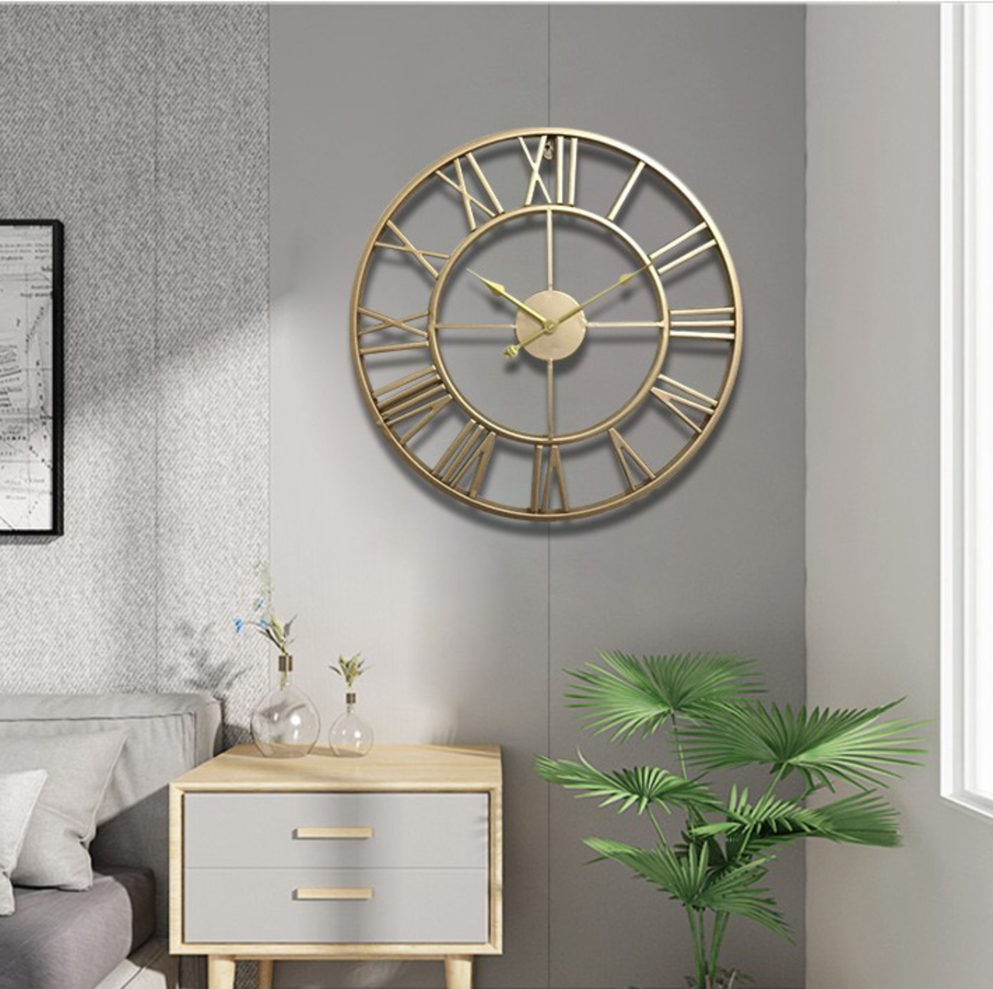 Skeleton Wall Clock 2