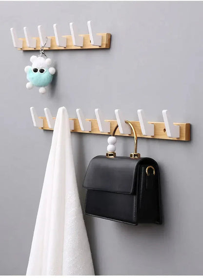 Solid Wood Coat Rack 1