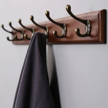 Solid Wood Coat Rack 2