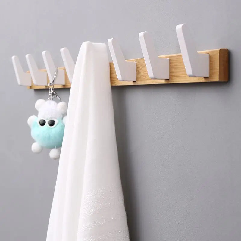 Solid Wood Coat Rack 2