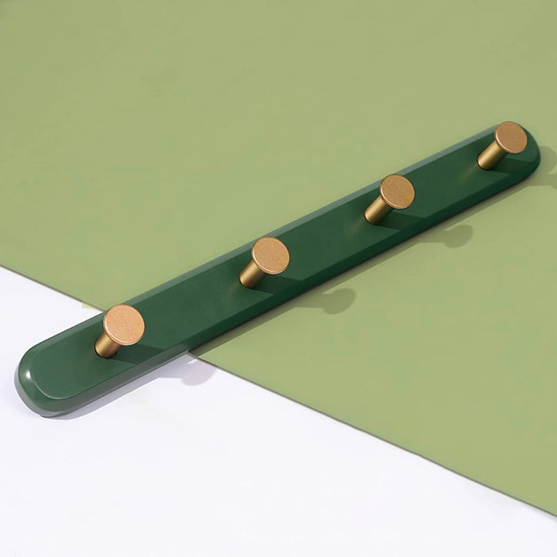Vintage Green Coat Rack 0